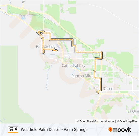 4 Bus Line Map