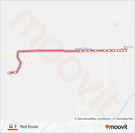 3 Bus Line Map