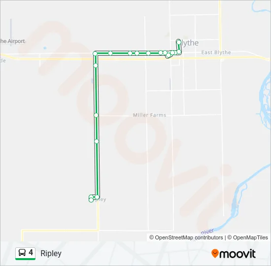4 Bus Line Map