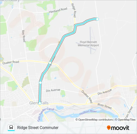 COMMUTER Bus Line Map