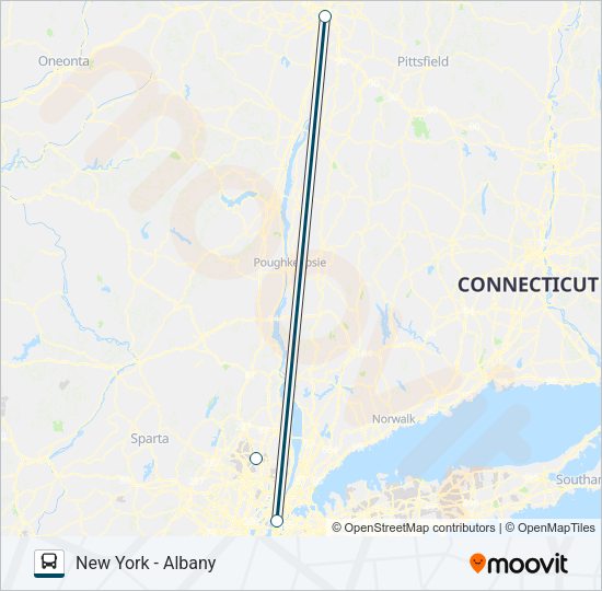 GREYHOUND US0201 Bus Line Map