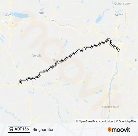 ADT136 Bus Line Map