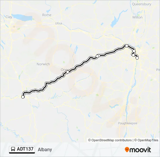 ADT137 Bus Line Map