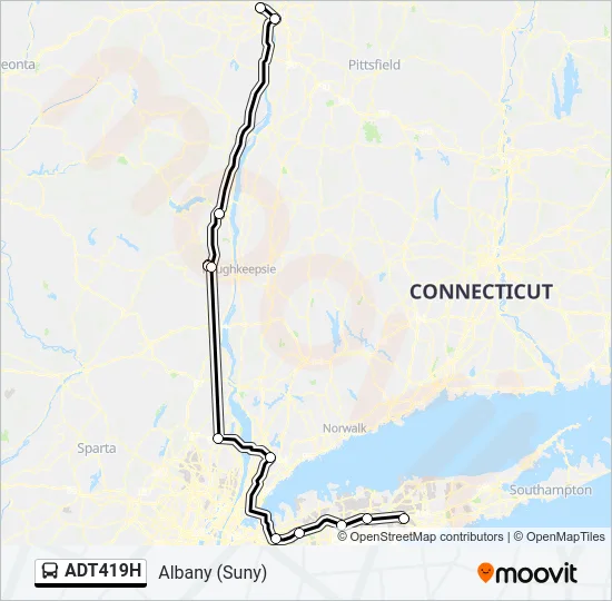 ADT419H Bus Line Map