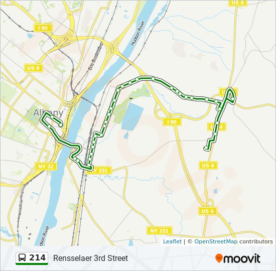 214 Route Schedules, Stops & Maps Walmart To Hudson & Broadway Via