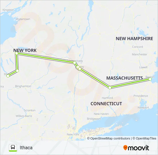 FLIXBUS 2691 Bus Line Map