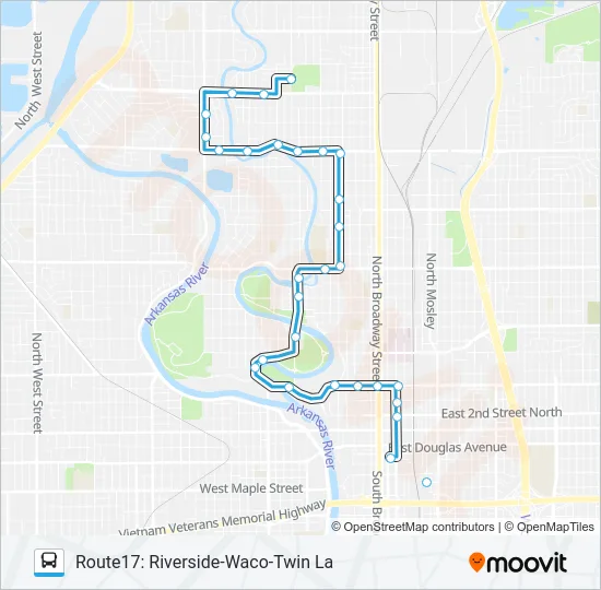 ROUTE17: RIVERSI Bus Line Map