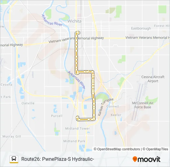 ROUTE26: PWNEPLA Bus Line Map