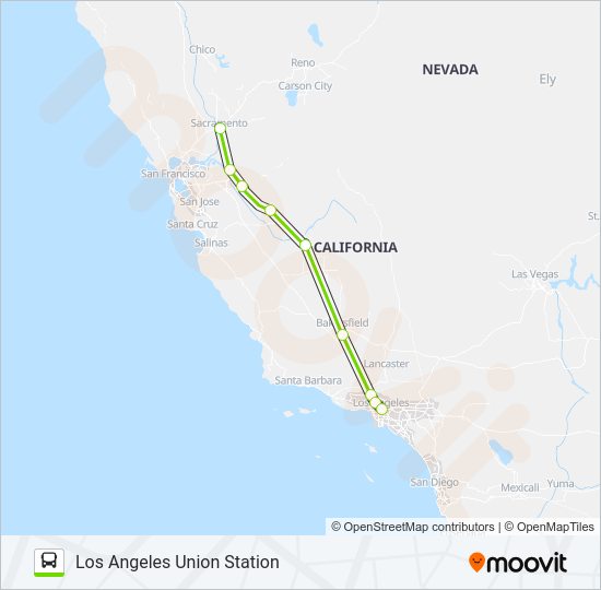 FLIXBUS 2007 bus Line Map