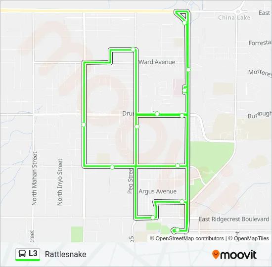 L3 Bus Line Map