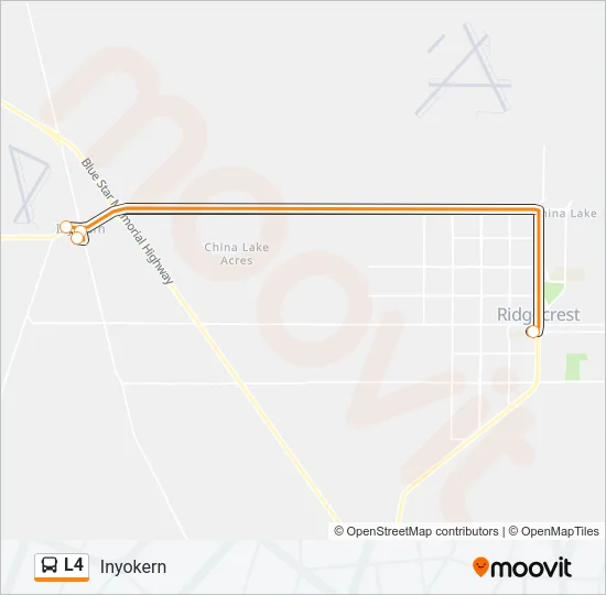L4 Bus Line Map