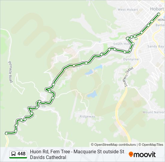 448-route-schedules-stops-maps-hobart-city-updated