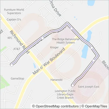11 Bus Line Map