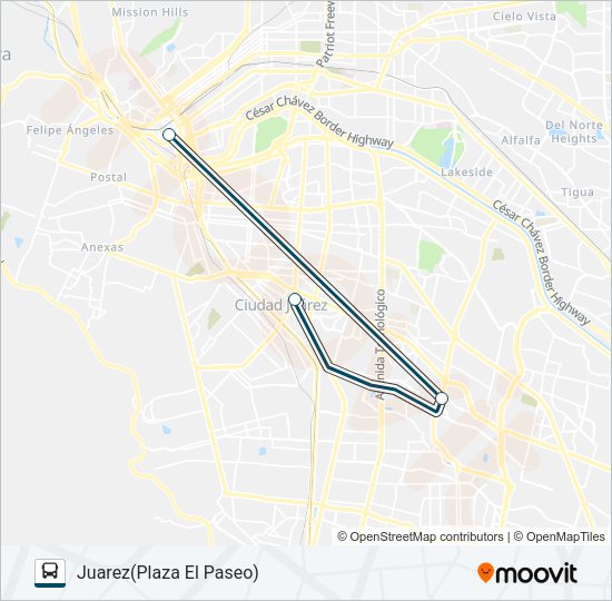 GREYHOUND US1186 Bus Line Map