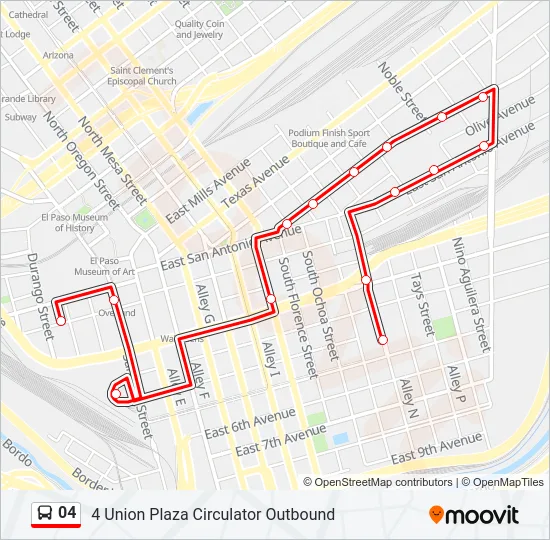 04 Bus Line Map