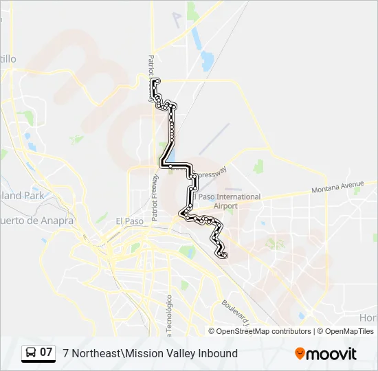 07 Bus Line Map