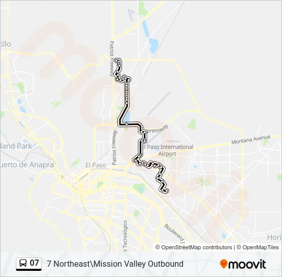 07 Bus Line Map