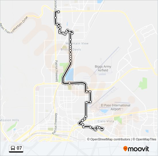 07 Bus Line Map
