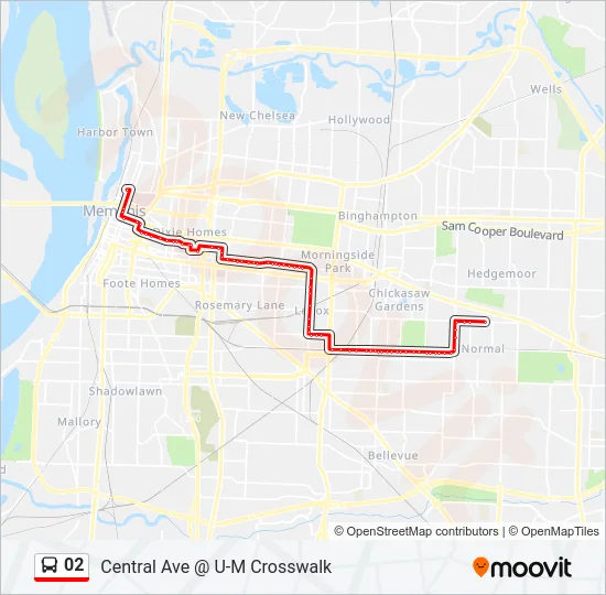 02 Bus Line Map