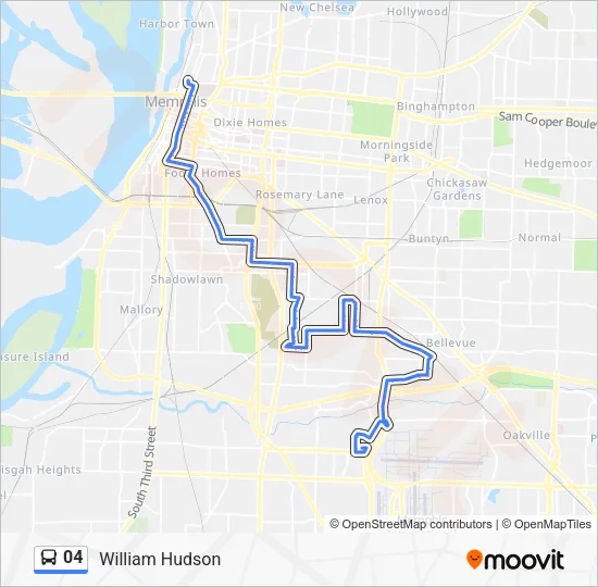 04 Bus Line Map