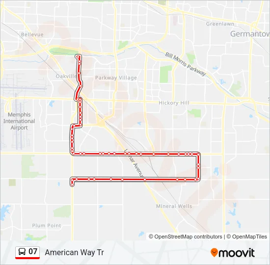 07 Bus Line Map