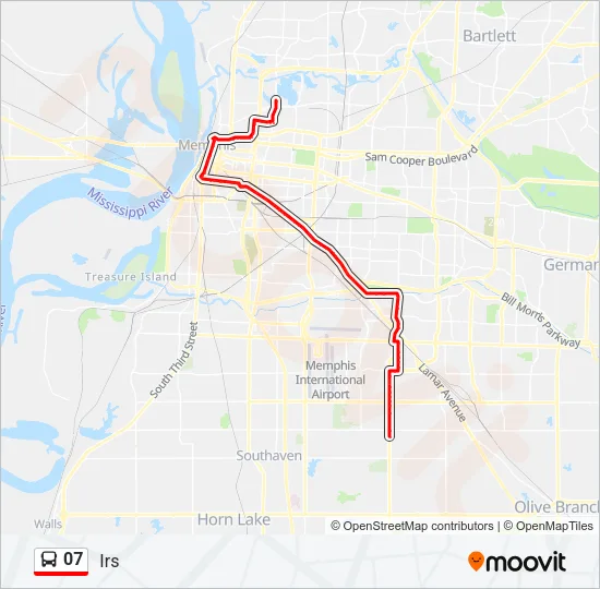07 Bus Line Map