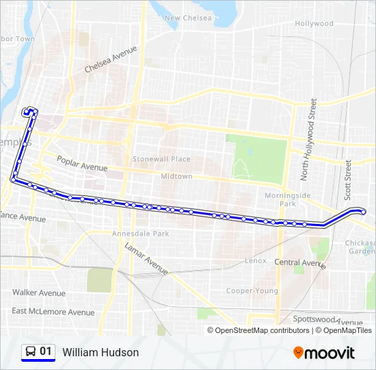 01 Bus Line Map