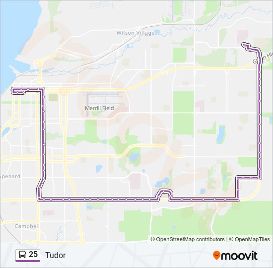 25 Route: Schedules, Stops & Maps - To Downtown (Updated)