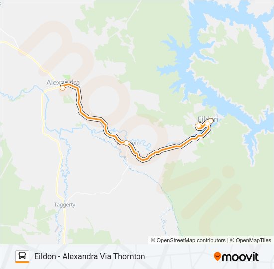 V63 Bus Line Map
