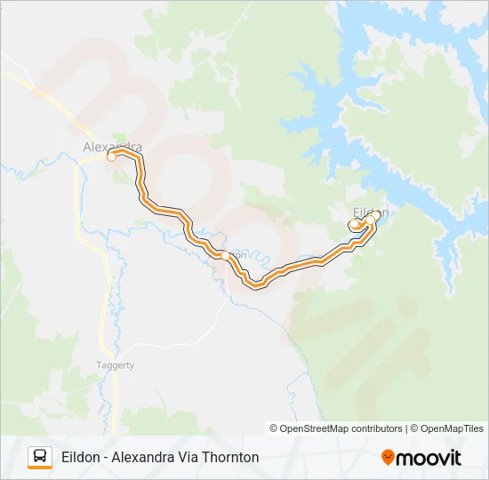 V63 Bus Line Map