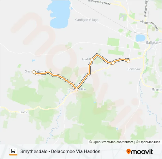C27 Bus Line Map