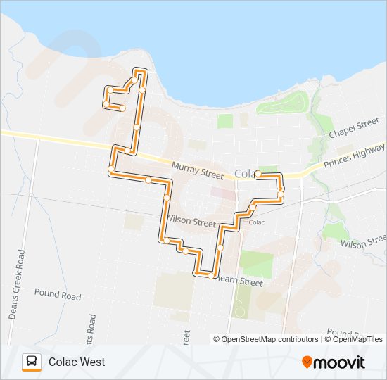 2 Bus Line Map