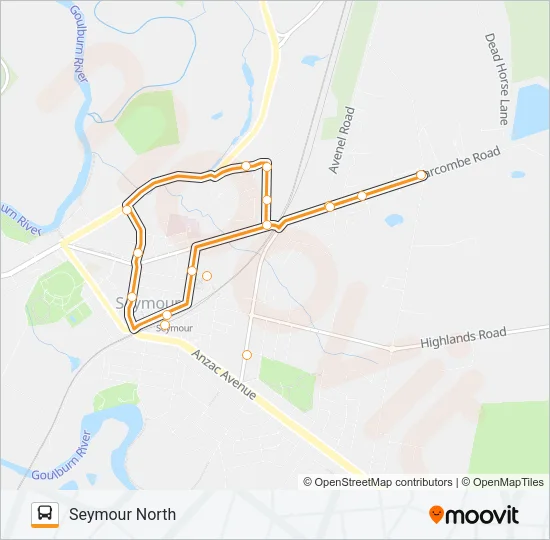 2 Bus Line Map