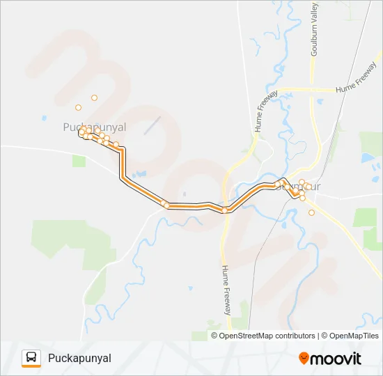 3 Bus Line Map