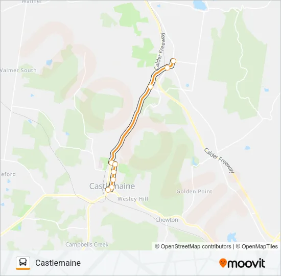 3 Bus Line Map