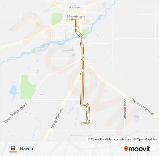 4 Bus Line Map
