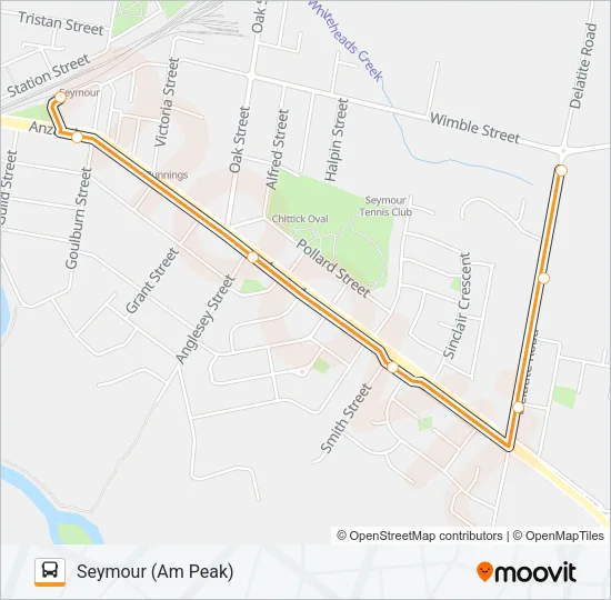 4 Bus Line Map