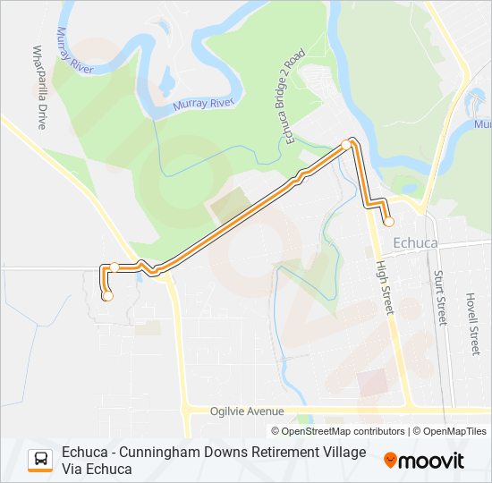 4 Route Schedules, Stops & Maps Echuca (Updated)
