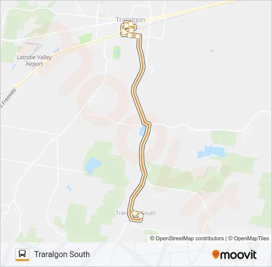6 Bus Line Map