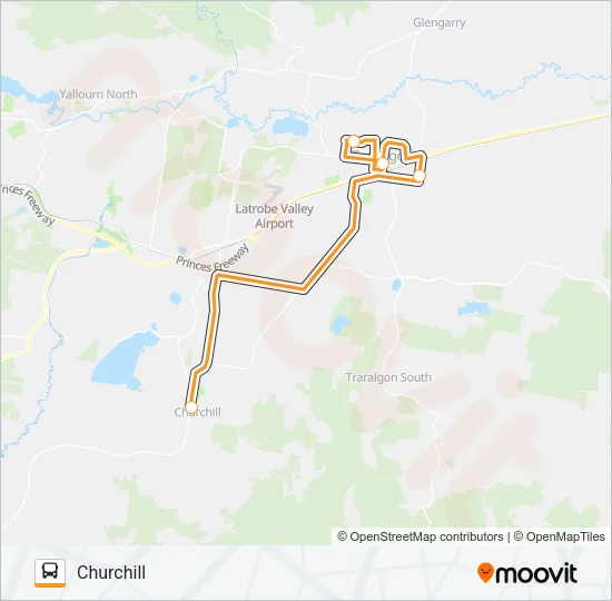 9 Bus Line Map