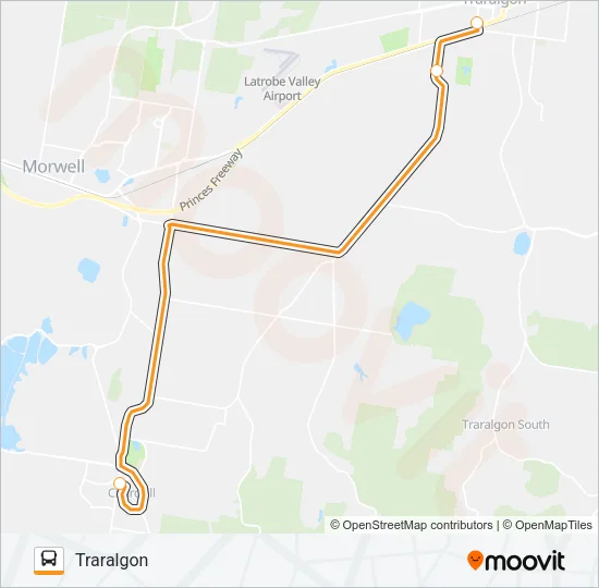 9 Bus Line Map