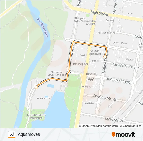 9 Bus Line Map