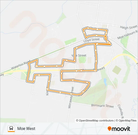 11 Bus Line Map