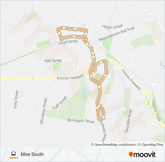 12 Bus Line Map