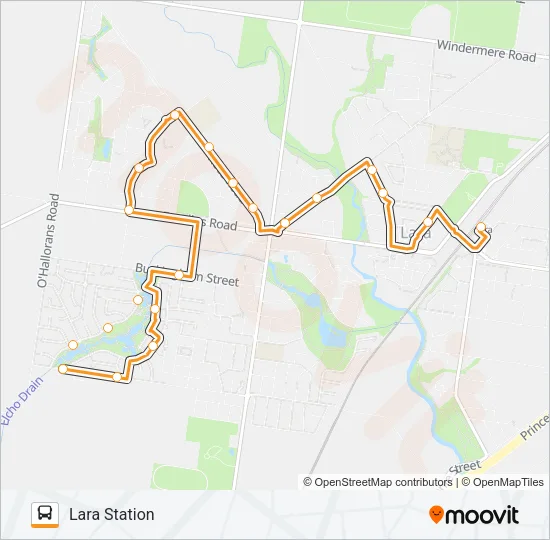 12 Bus Line Map