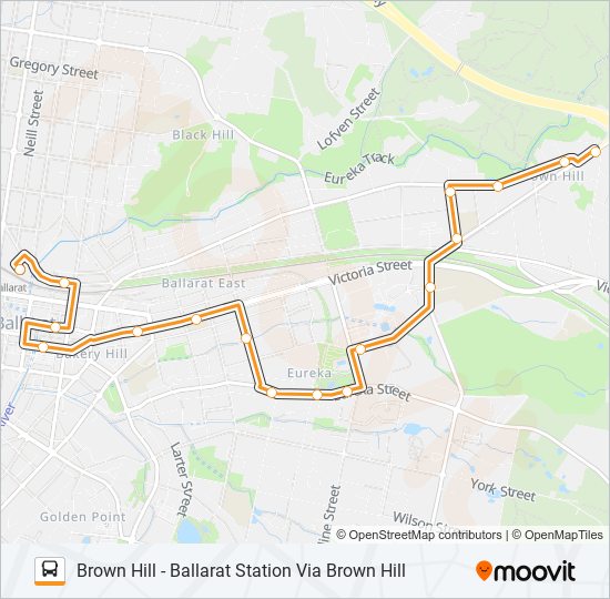 Mapa de 15 de autobús