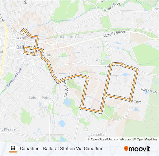 Mapa de 20 de autobús