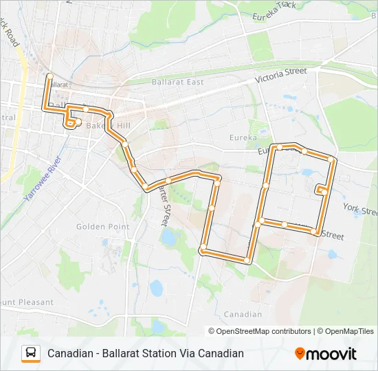 20 Bus Line Map