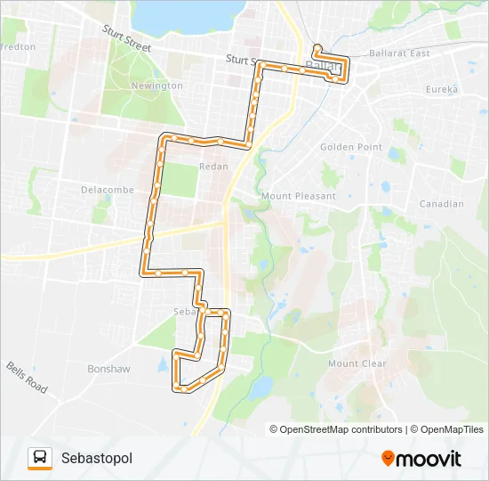 24 Bus Line Map