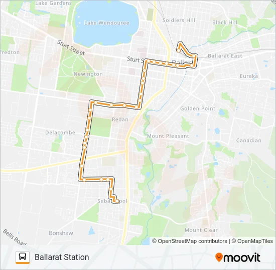 24 Bus Line Map